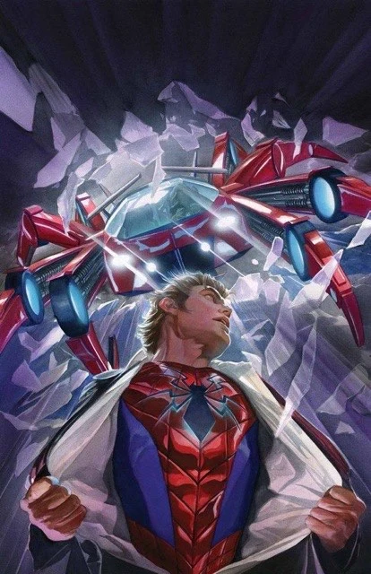 Alex Ross Amazing Spider-Man #8 Painting