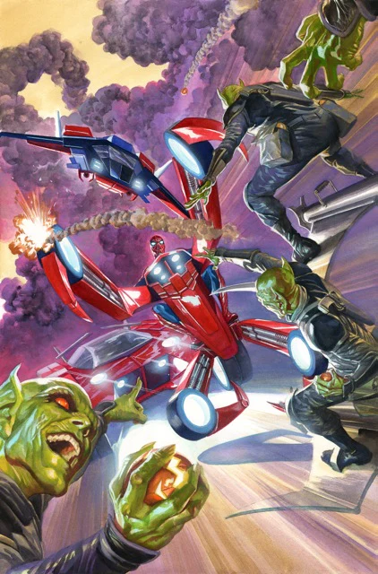 Alex Ross Amazing Spider-man #27 Painting