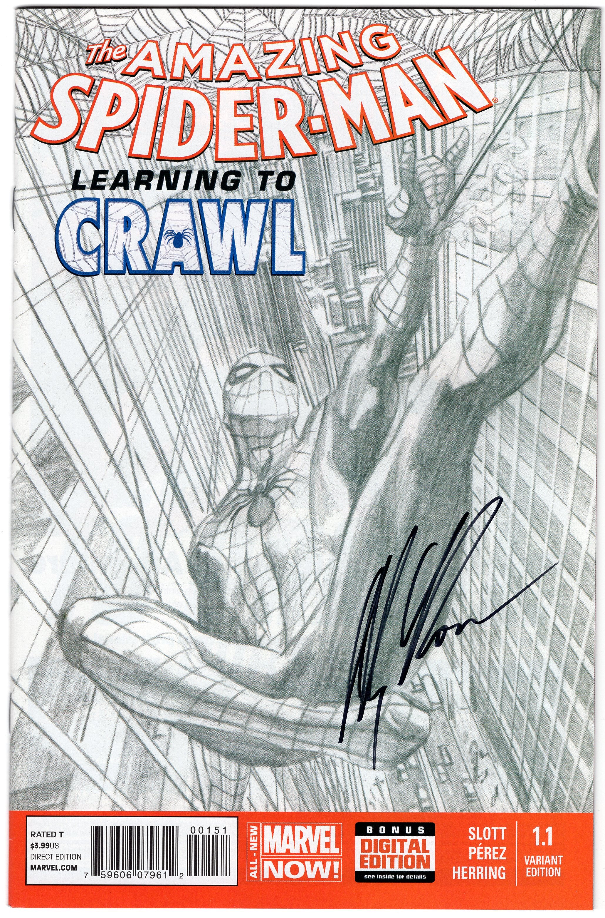Amazing Spider-Man Learning to Crawl #1.1 - Image 2