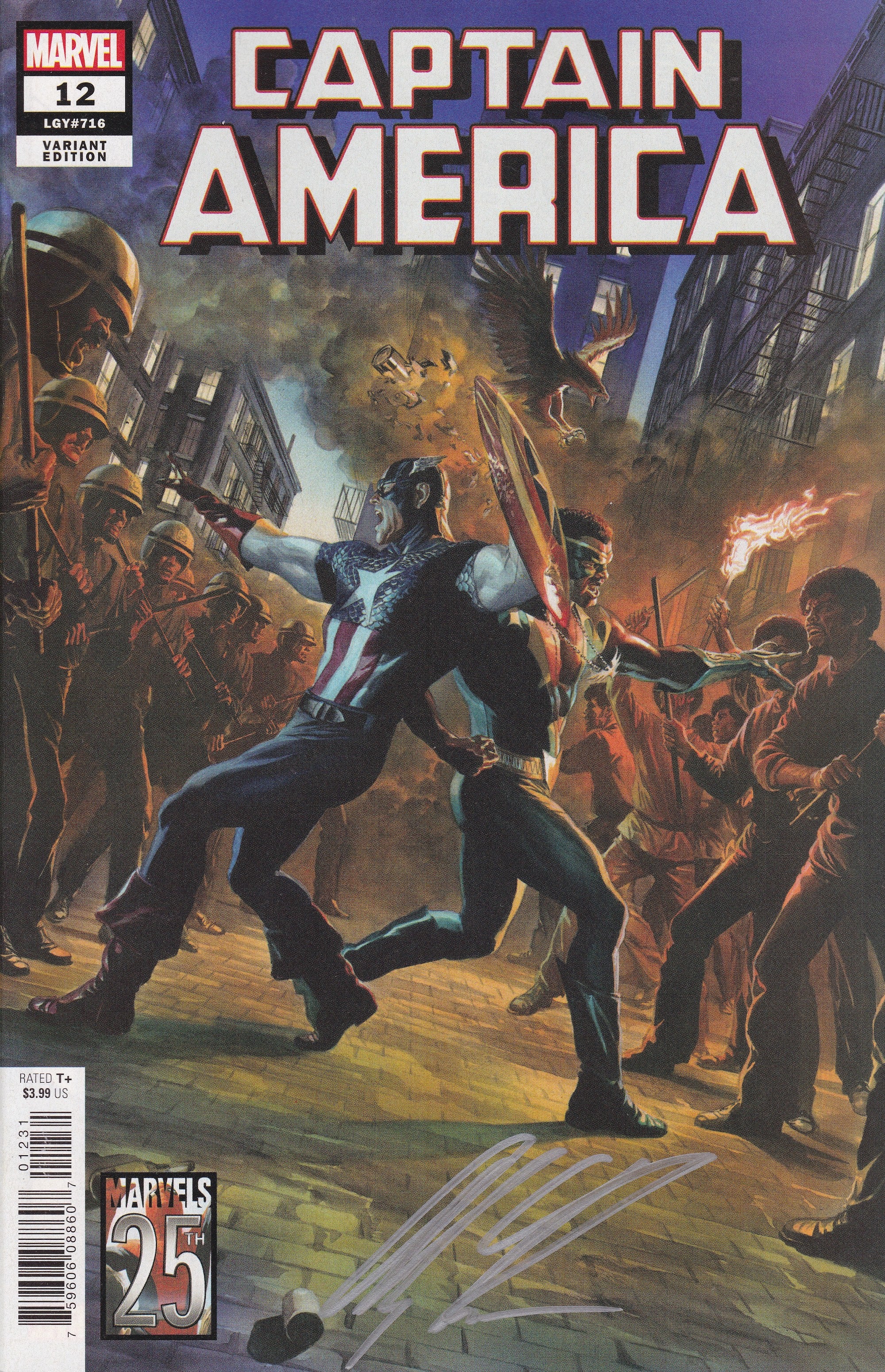 Captain America #12 Marvels 25th Variant