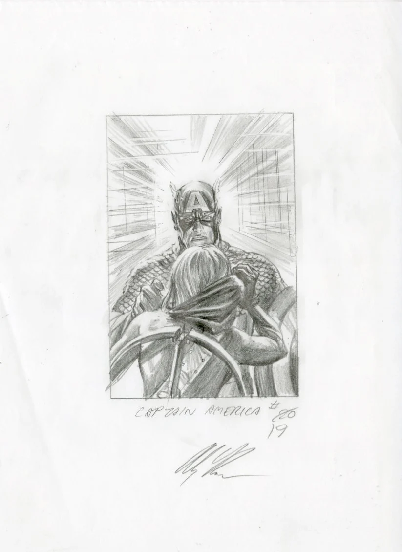 Captain America #19 Sketch