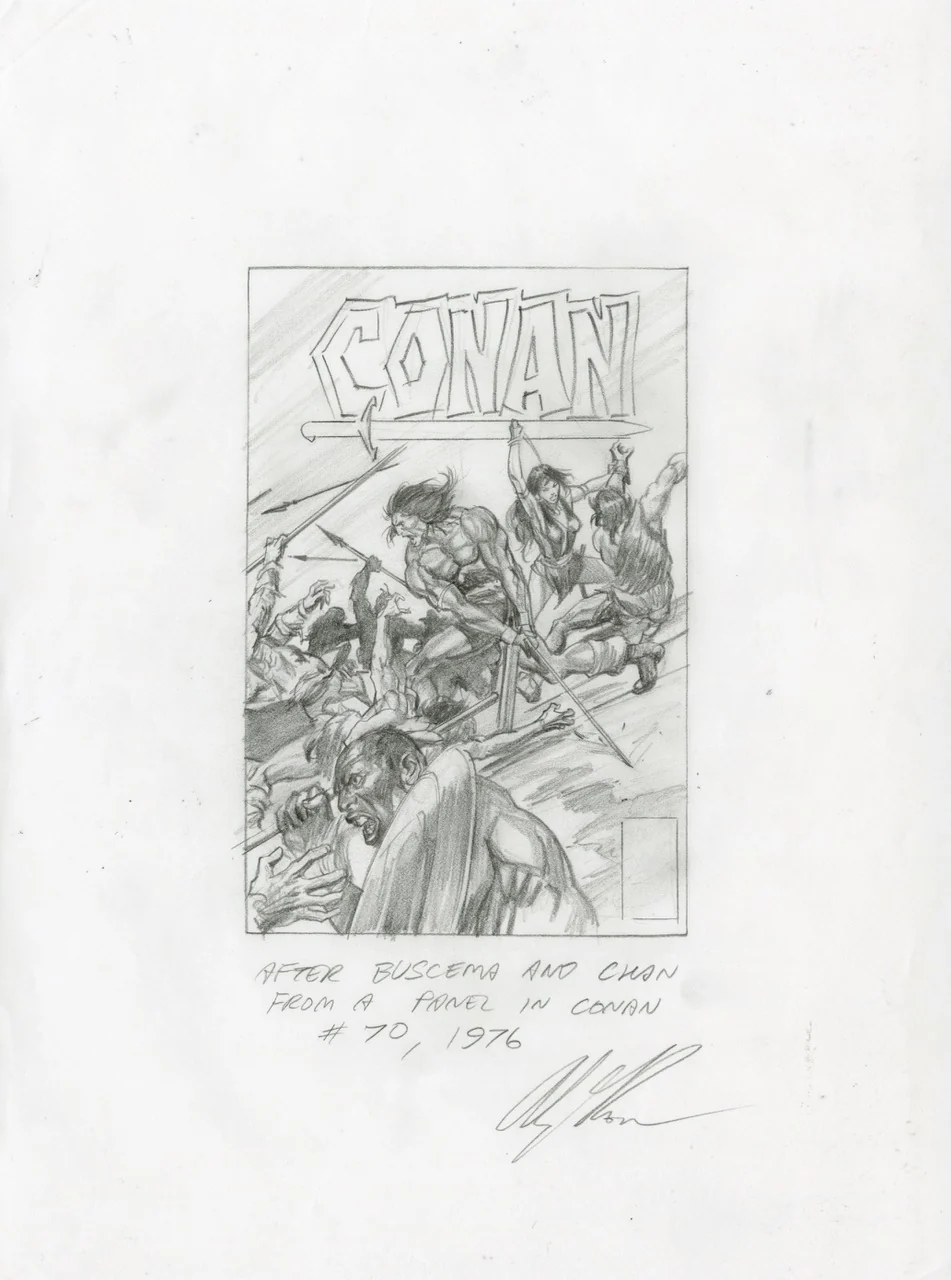 Conan #70 Sketch