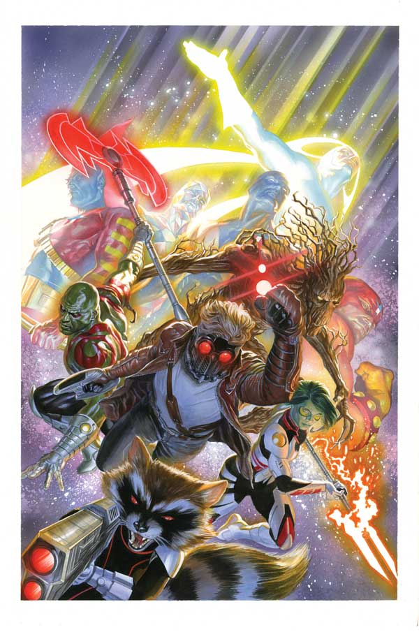 Guardians of the Galaxy Giclée on Canvas