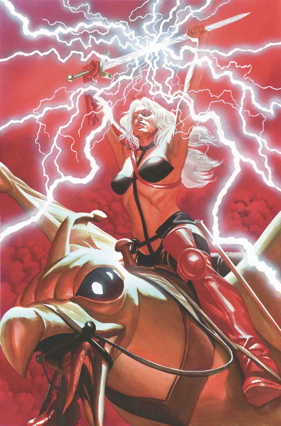 Heavy Metal Taarna Lithograph