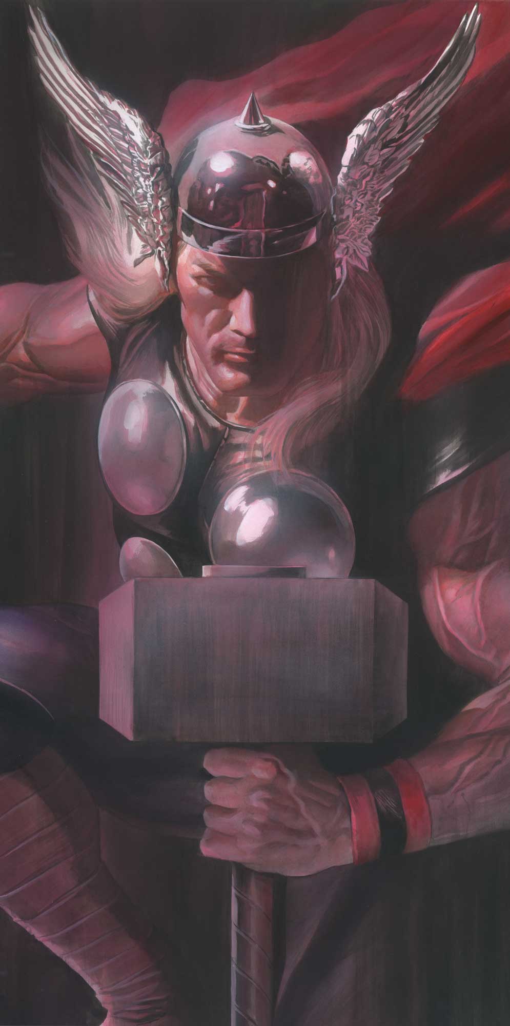 SHADOWS: Thor Giclée on Canvas