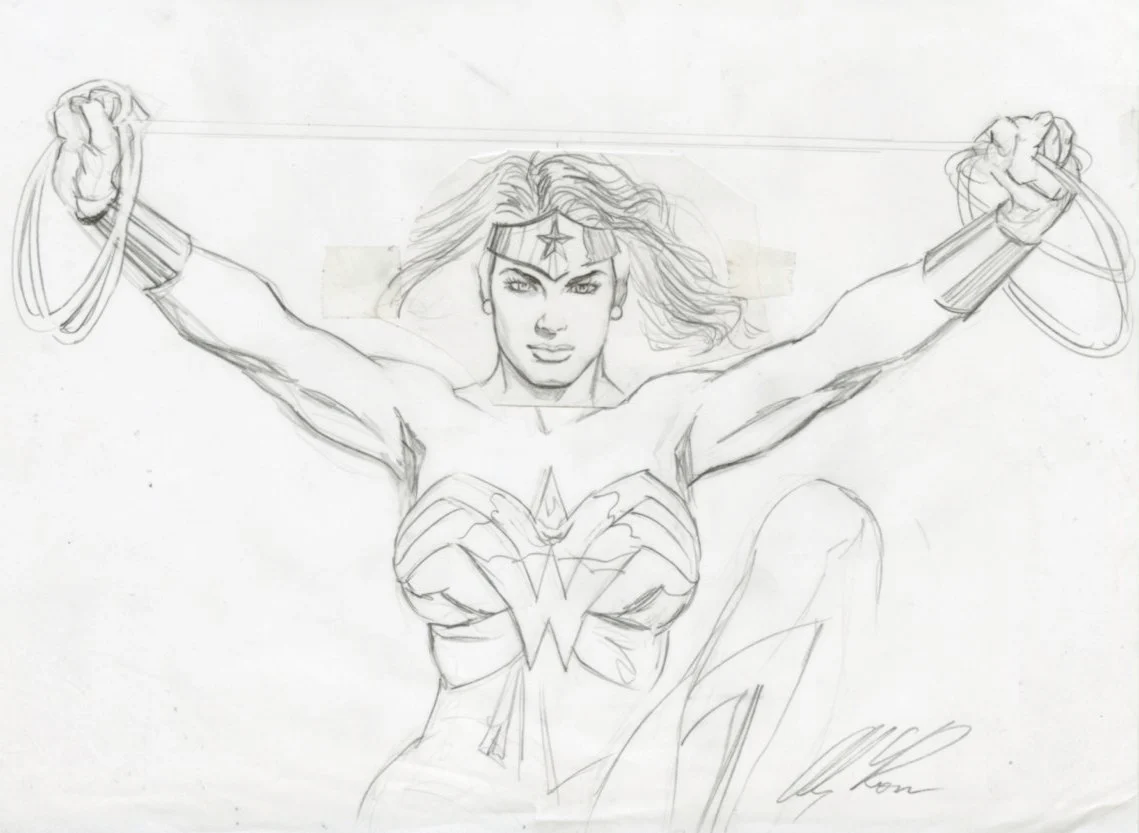 Wonder Woman sketches 3