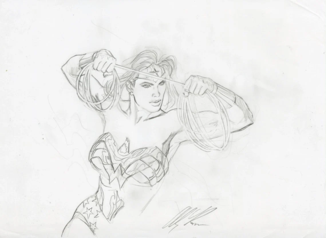 Wonder Woman sketches 4