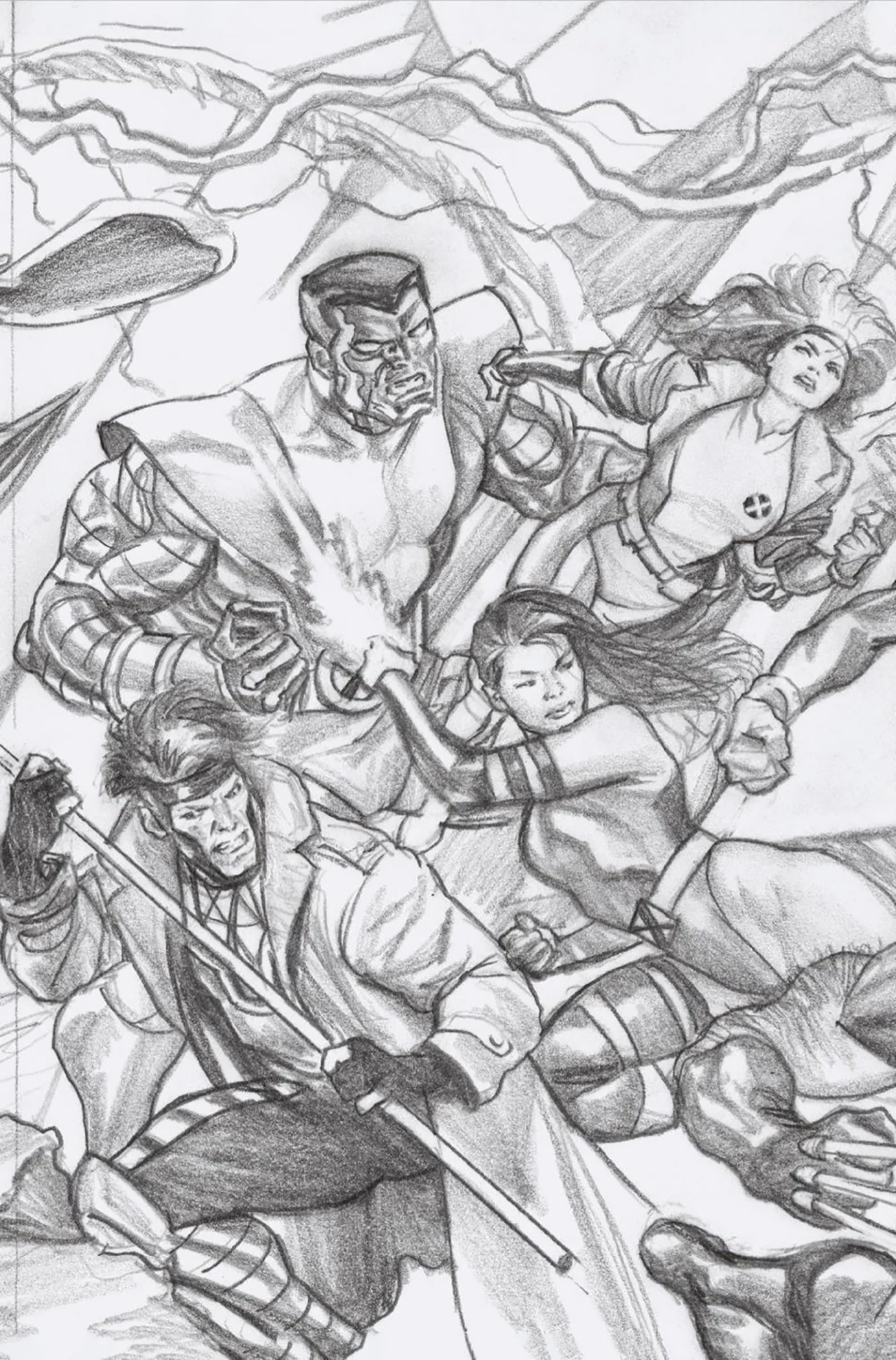 X-Men Connecting Variant Set of 4 (2023) - Image 6
